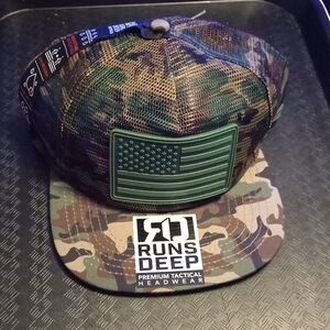 Camouflage, Men's Tactical Hat, NWT, OSFA,